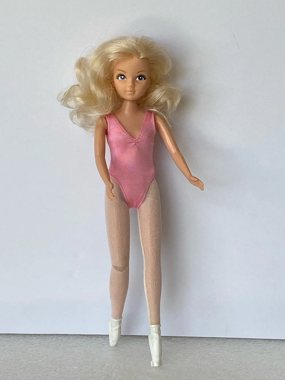 Vintage 1984 TOMY DREAM DANCER Ballerina Fashion Doll Blonde Rooted Hair